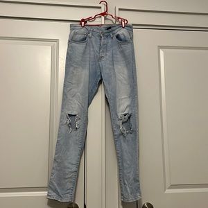 Denim & Denim Men’s Ripped Jeans - Size 33/32